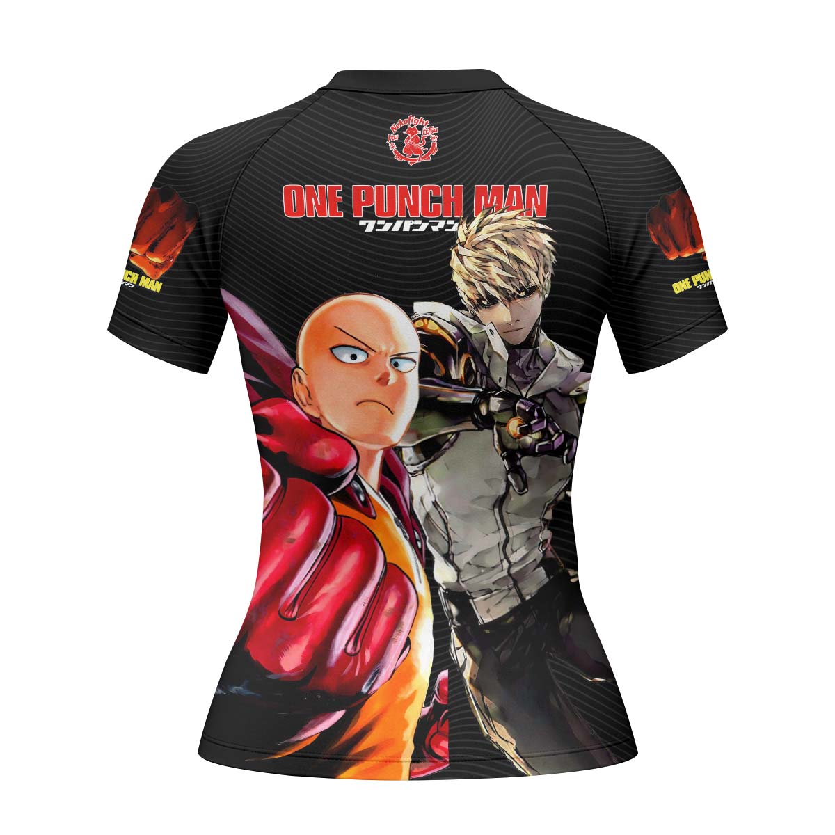  One Puch Man Saitama And Genos Rash Guard