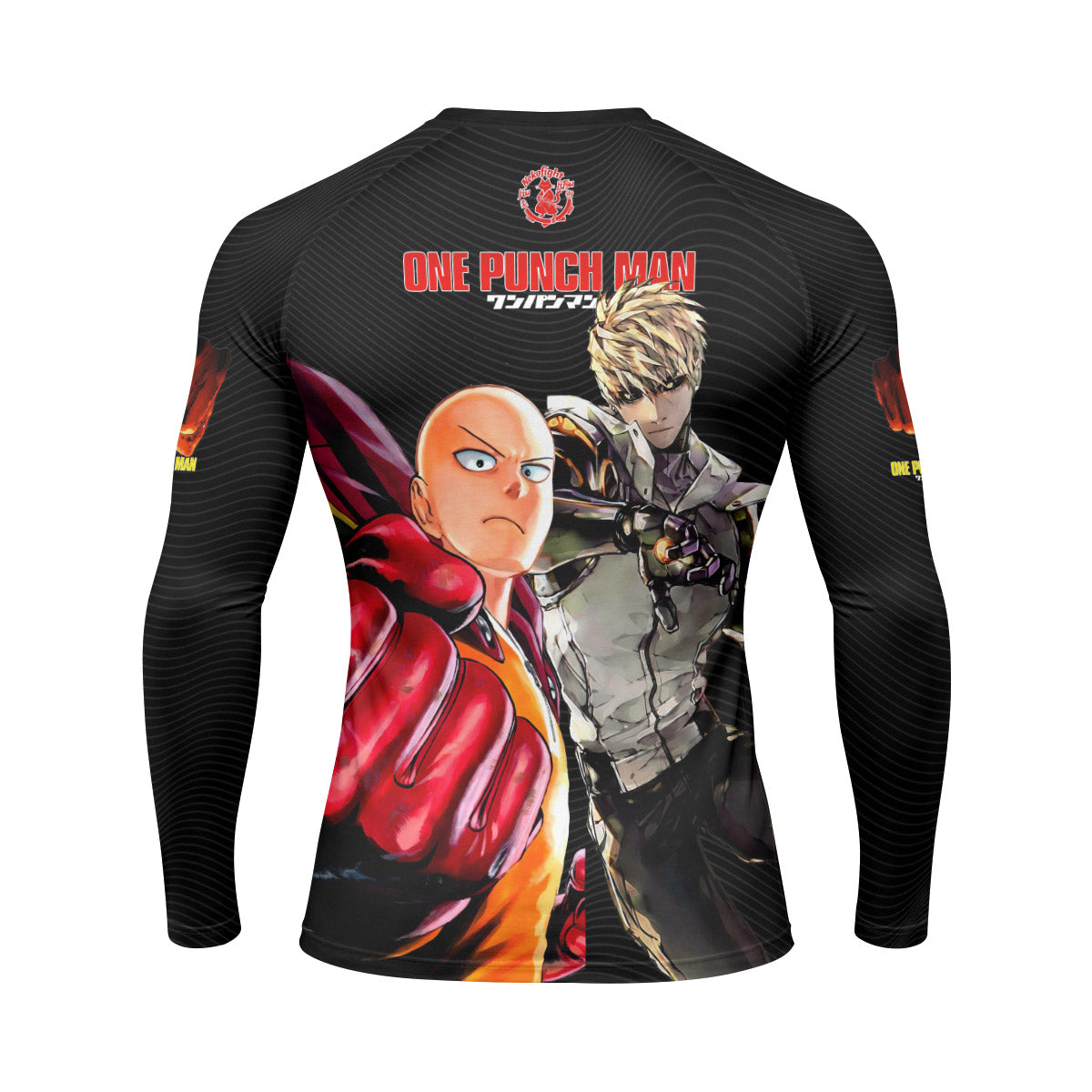  One Puch Man Saitama And Genos Rash Guard