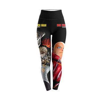  One Puch Man Saitama And Genos Women's Leggings