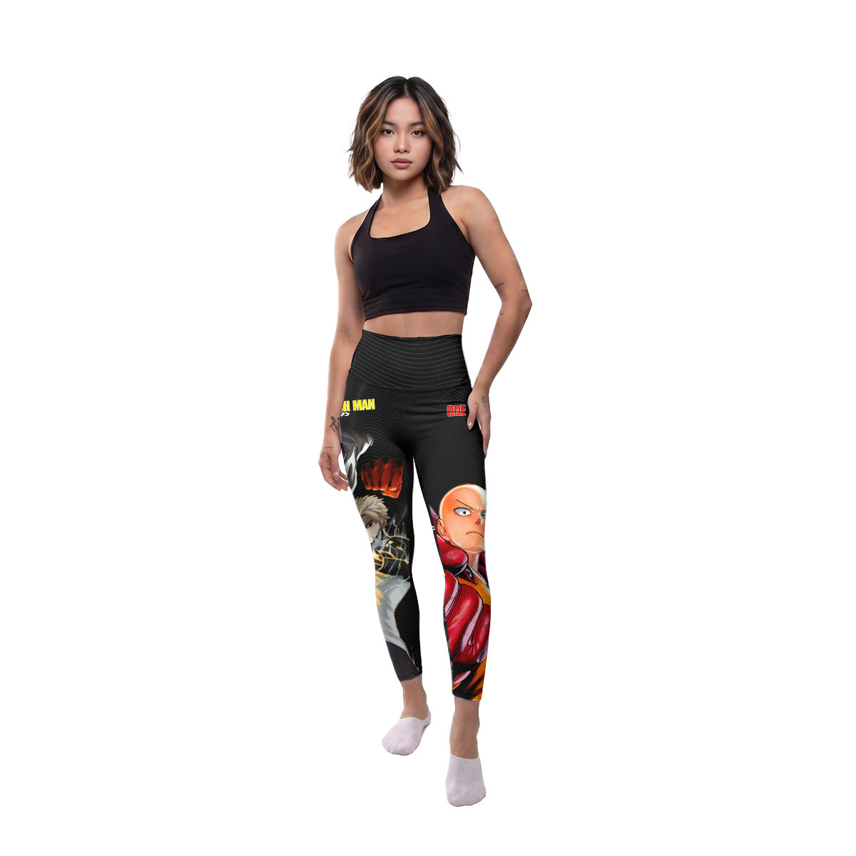 One Puch Man Saitama And Genos Women's Leggings