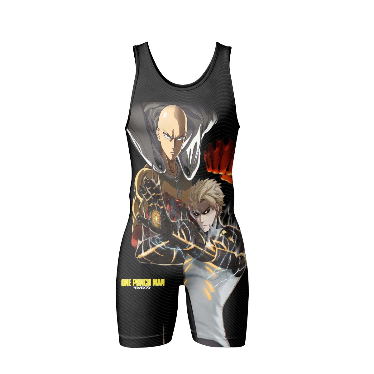  One Puch Man Saitama And Genos Wrestling Singlet