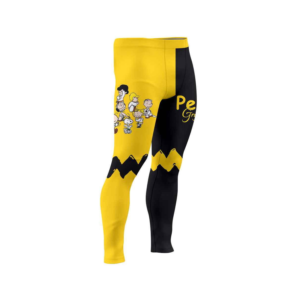 Peanuts Grappling Club Men's Compression Leggings