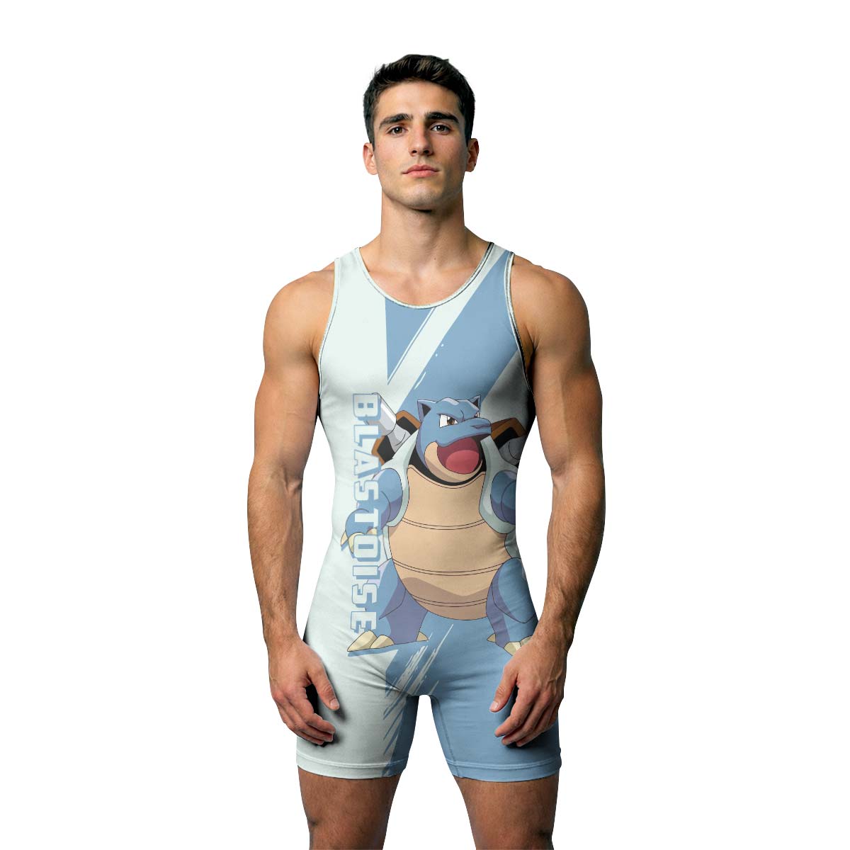 Pokemon Blastoise Wrestling Singlet