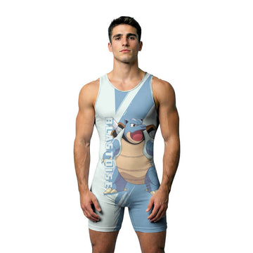Pokemon Blastoise Wrestling Singlet