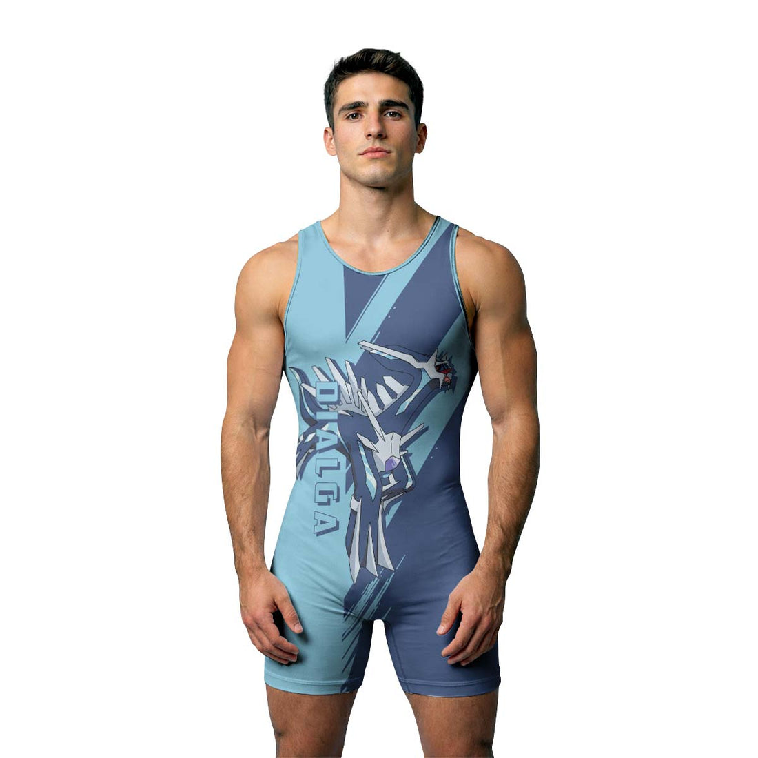 Pokemon Dialga Wrestling Singlet