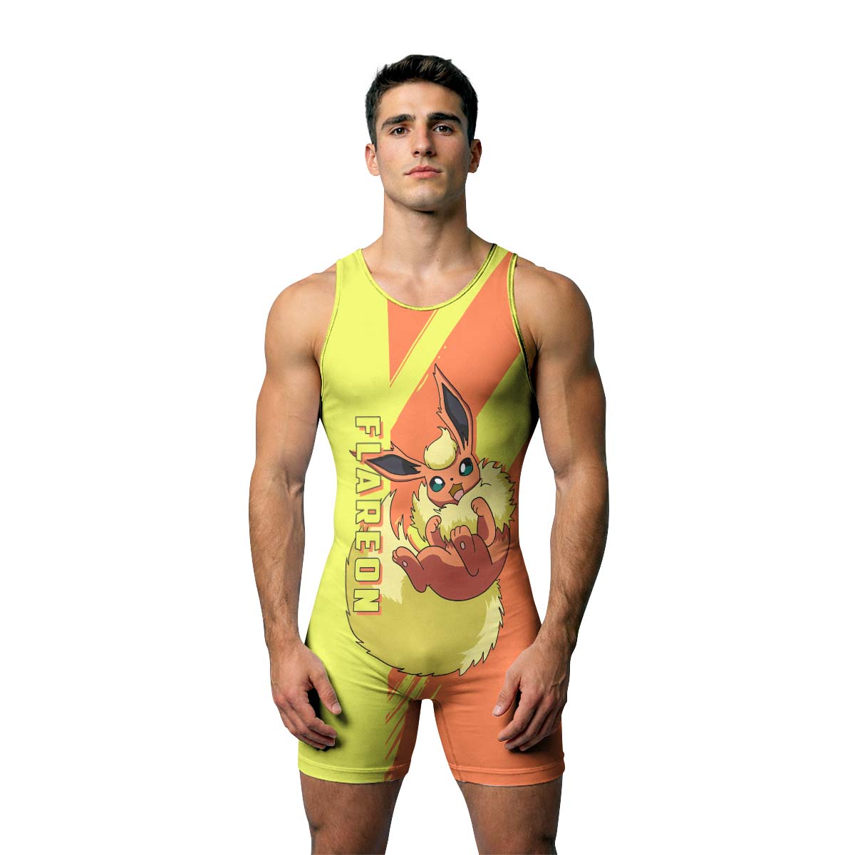 Pokemon Flareon Wrestling Singlet