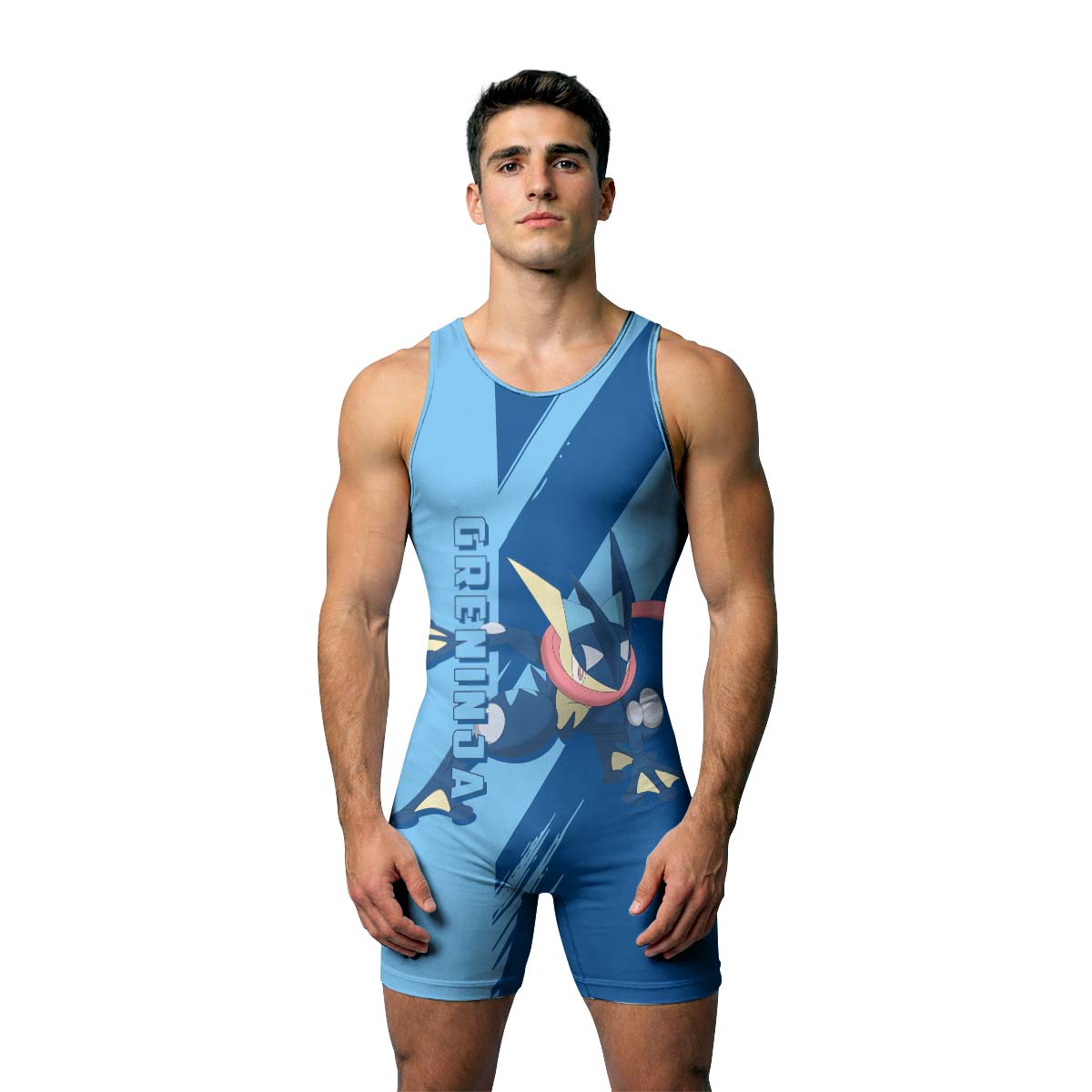 Pokemon Greninja Wrestling Singlet