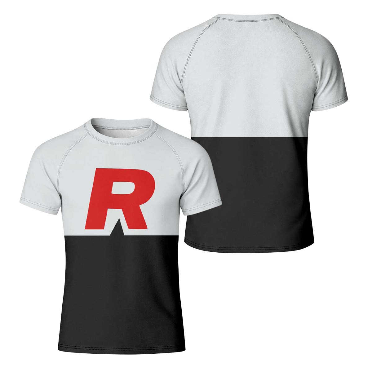  Pokemon James Team Rocket Kid Rash Guard
