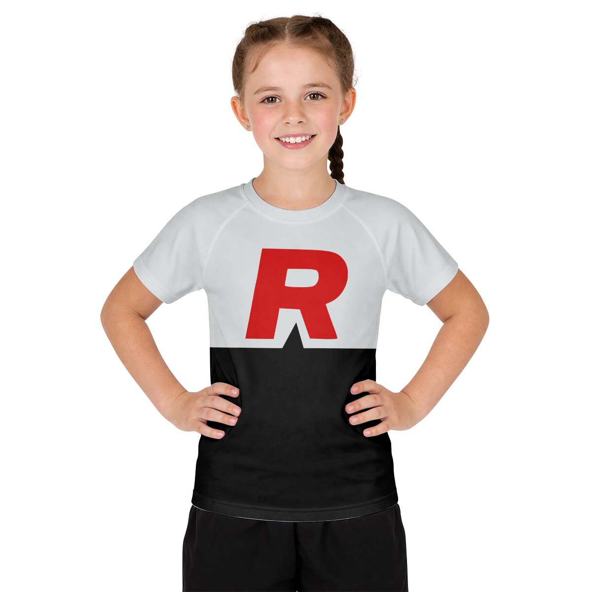  Pokemon James Team Rocket Kid Rash Guard