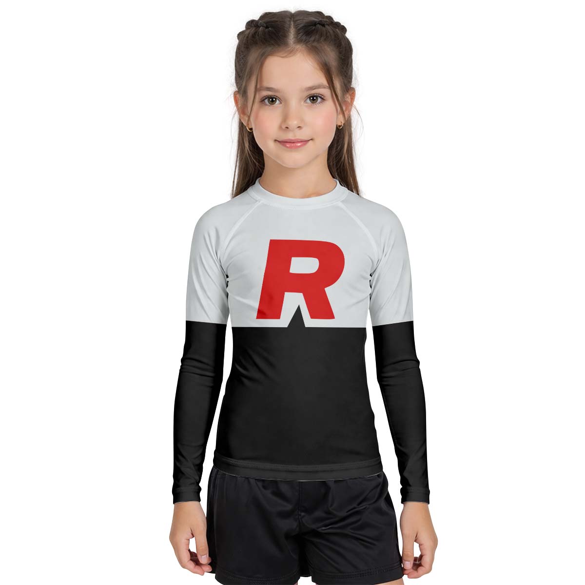 Pokemon James Team Rocket Kid Rash Guard