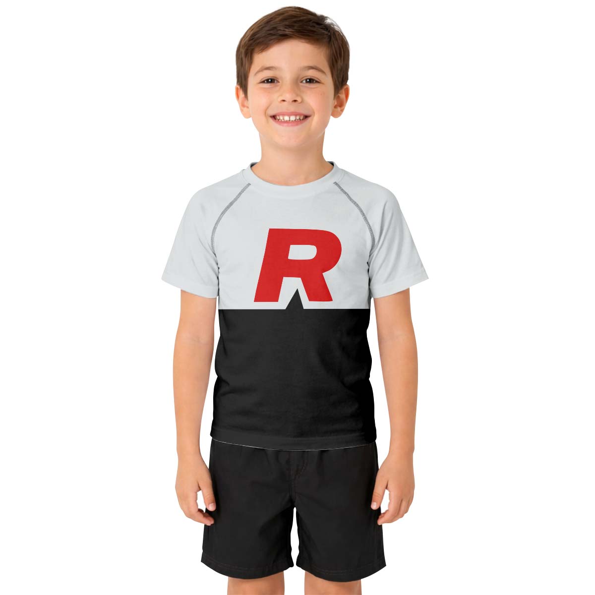  Pokemon James Team Rocket Kid Rash Guard