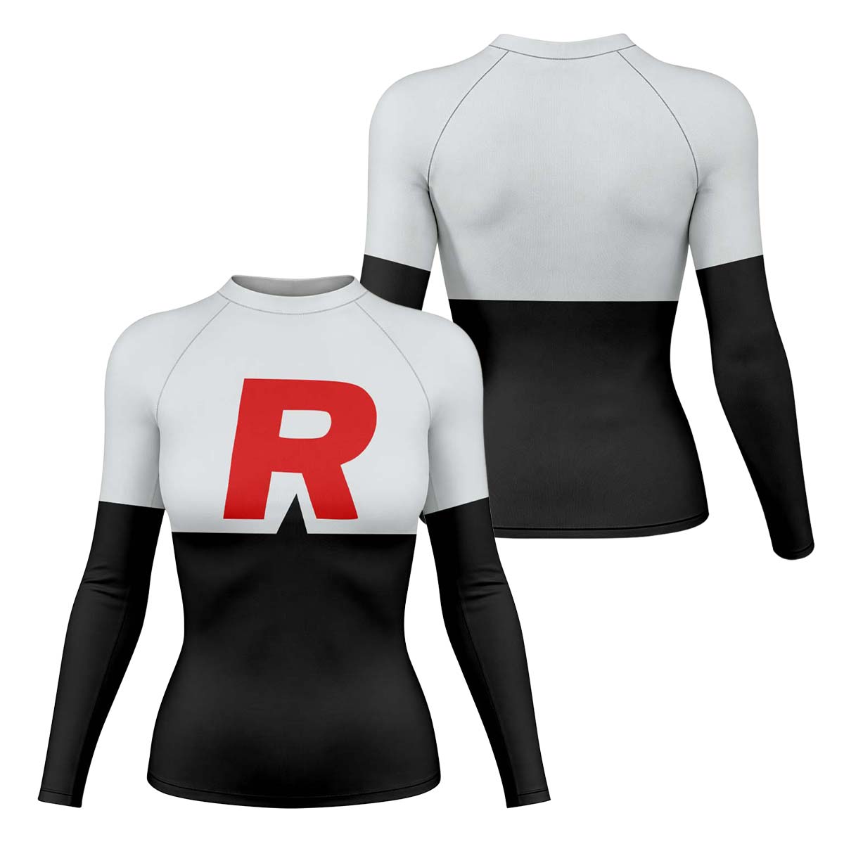  Pokemon James Team Rocket Rash Guard