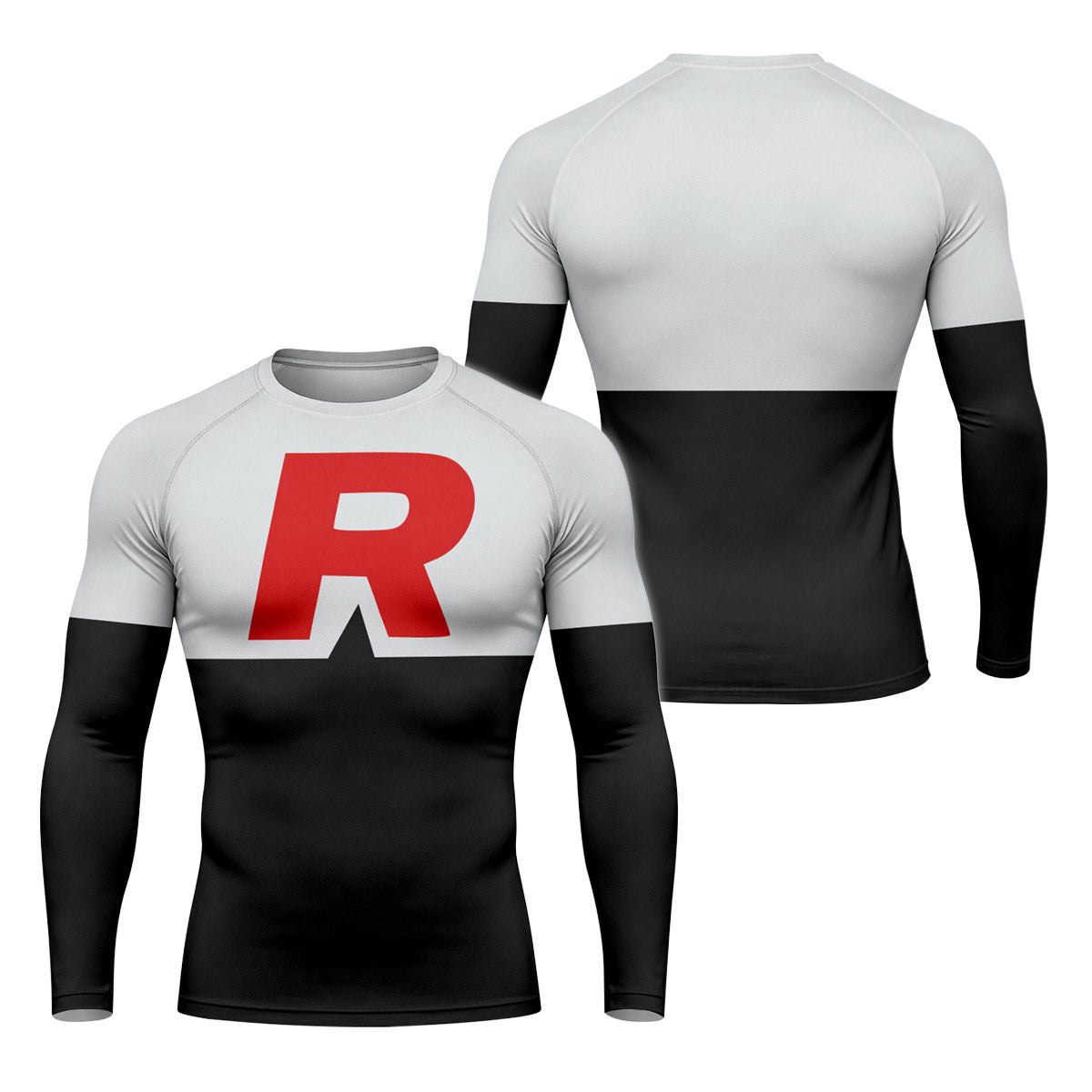  Pokemon James Team Rocket Rash Guard