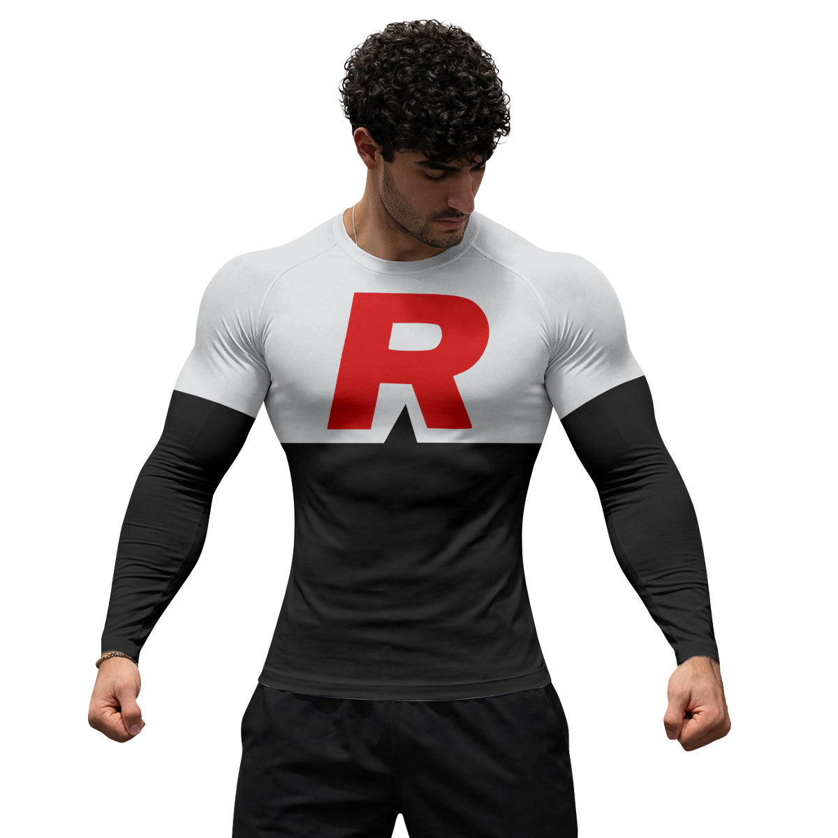  Pokemon James Team Rocket Rash Guard