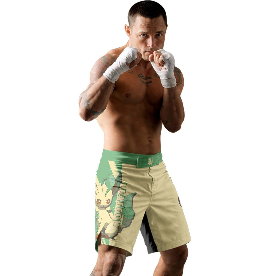 Pokemon Leafeon Fight Shorts