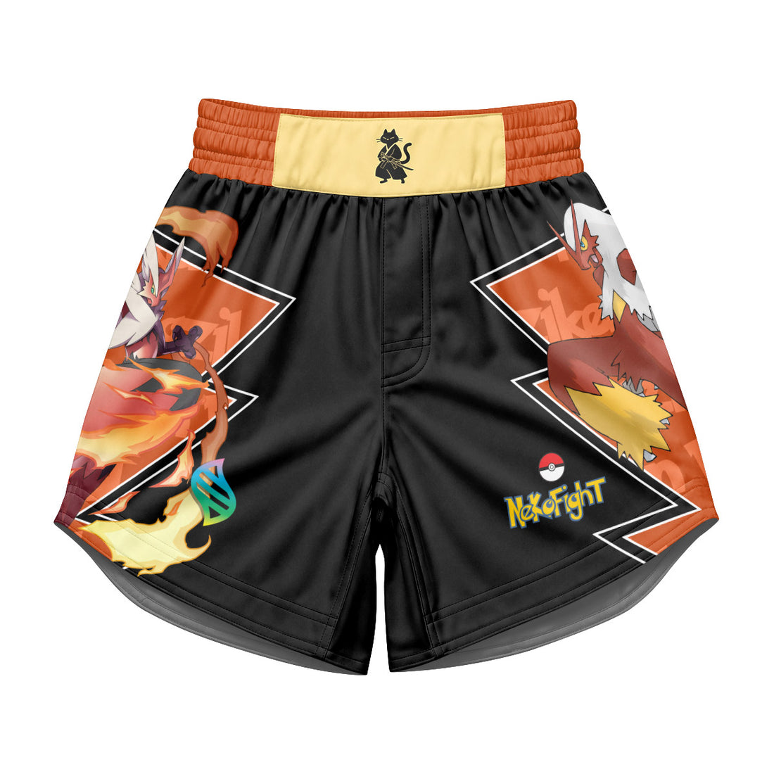 Pokemon Mega Blaziken Kids Grappling Shorts
