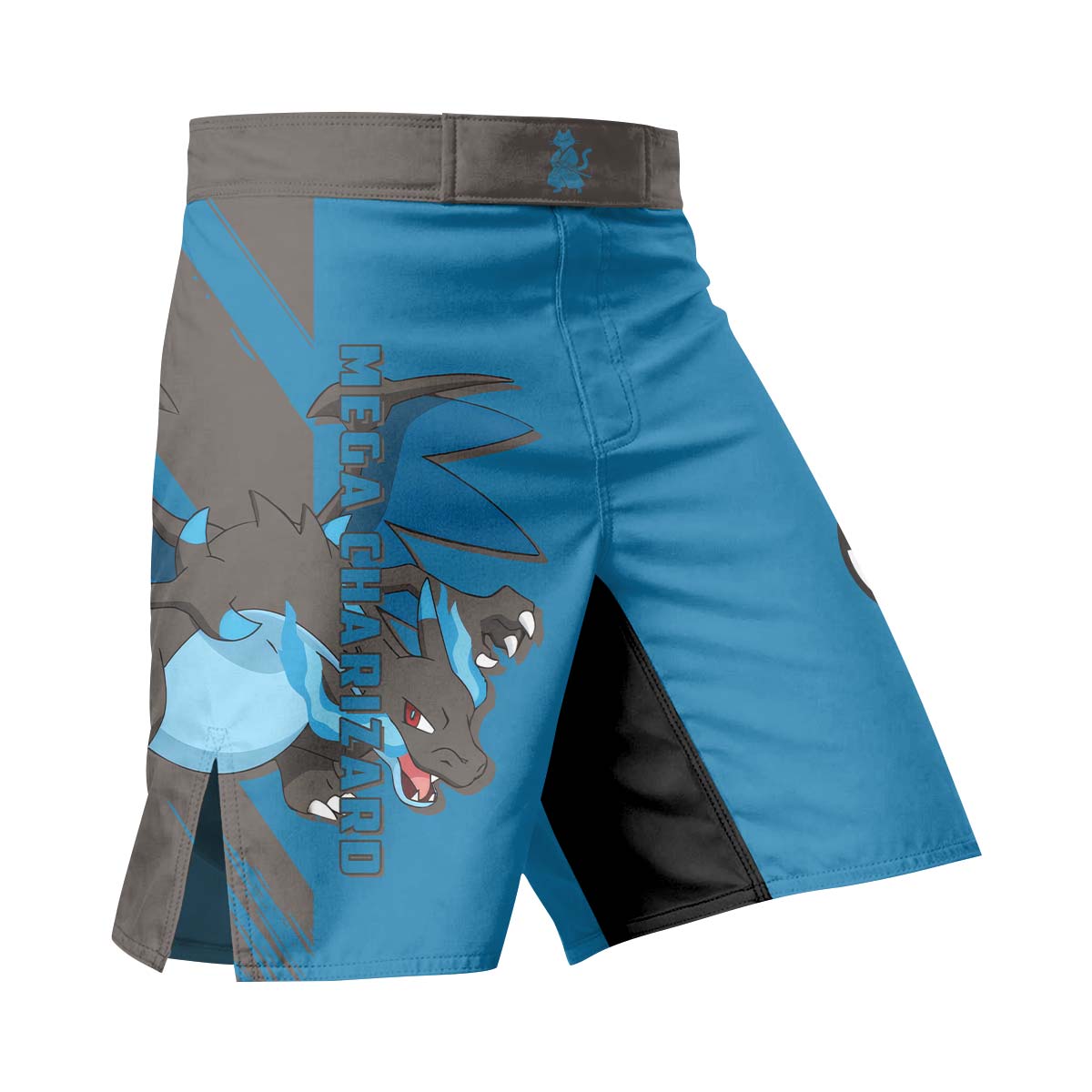 Pokemon Mega Charizard X Fight Shorts