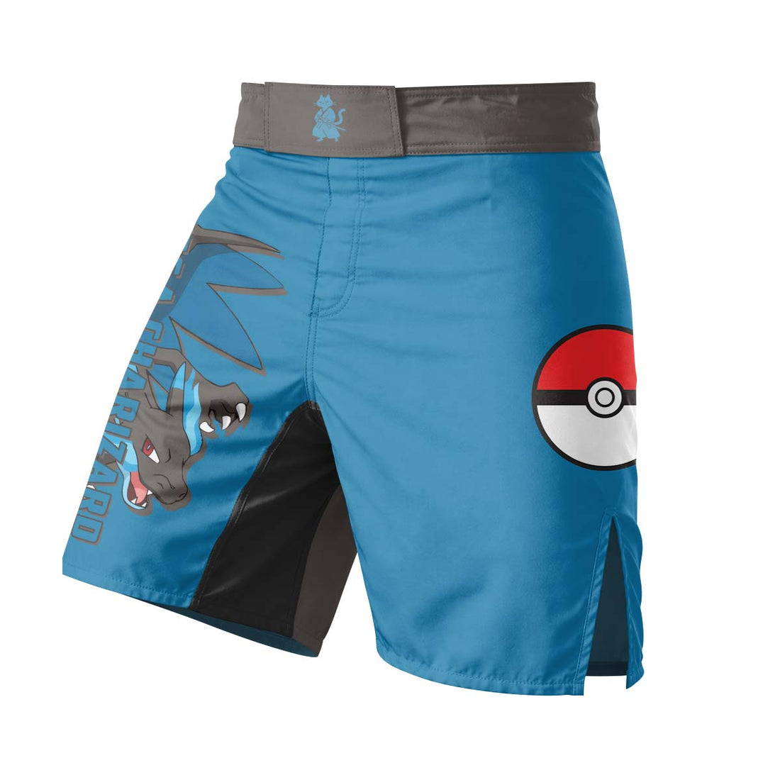 Pokemon Mega Charizard X Fight Shorts