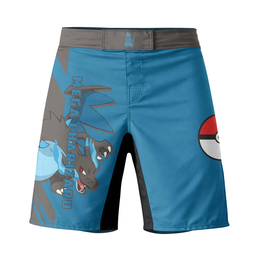 Pokemon Mega Charizard X Fight Shorts