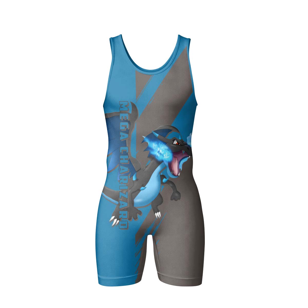 Pokemon Mega Charizard X Wrestling Singlet