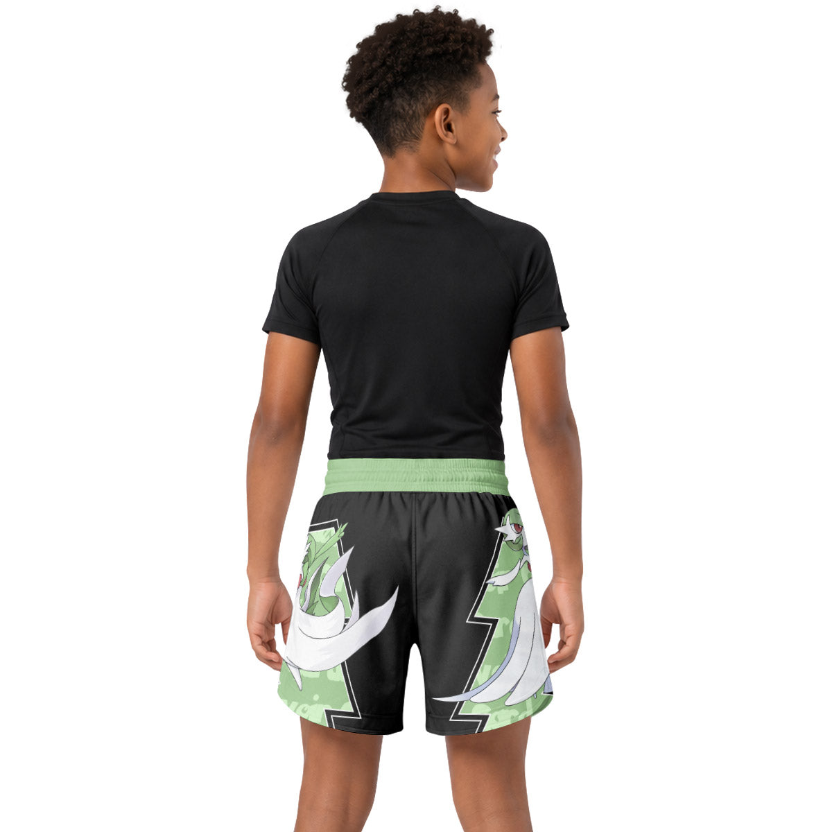 Pokemon Mega Gardevoir Kids Grappling Shorts
