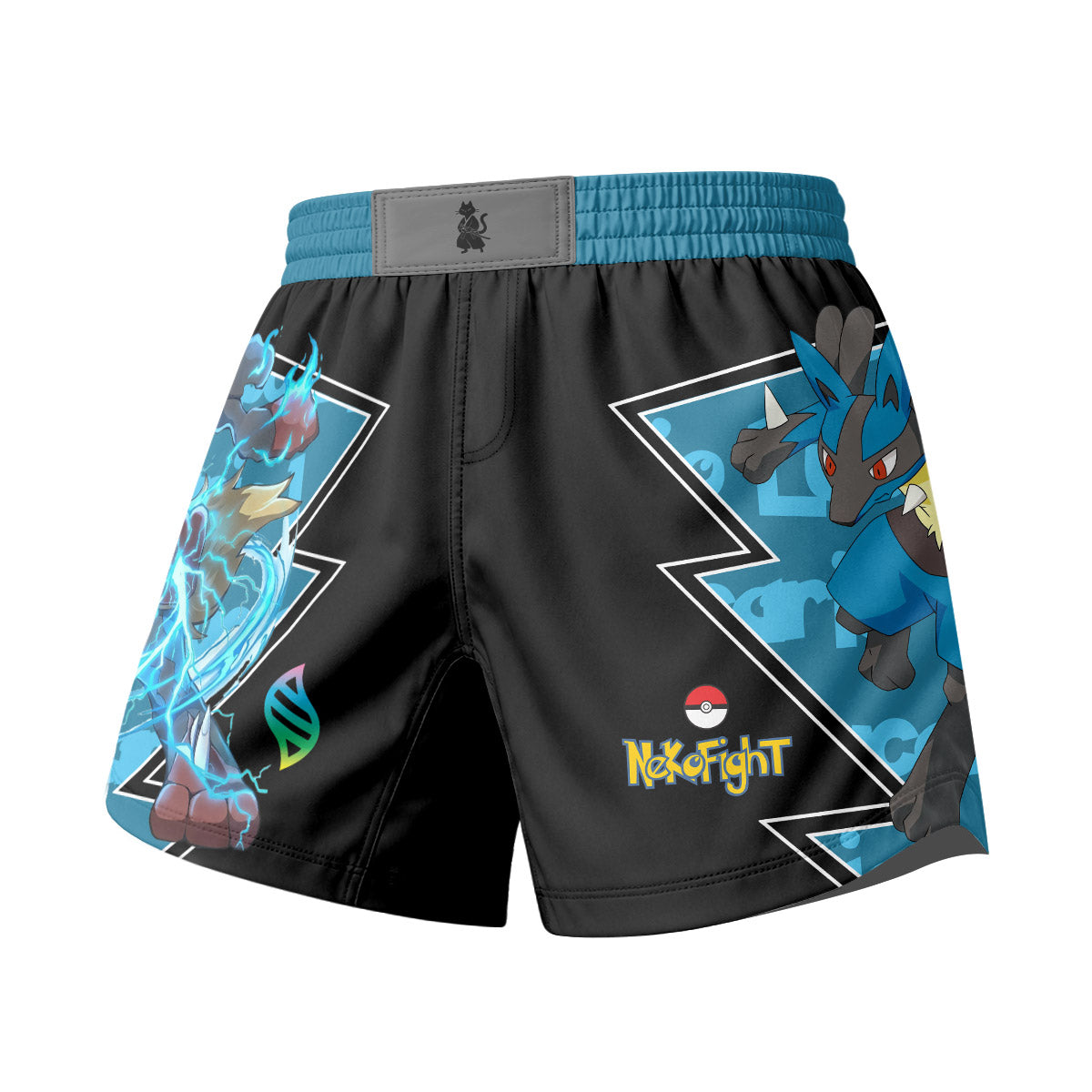 Pokemon Mega Lucario Grappling Shorts