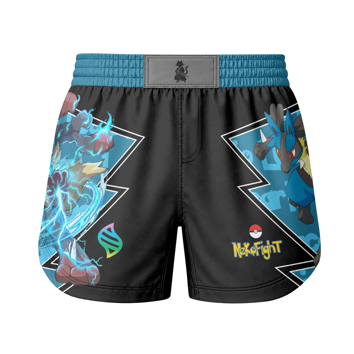 Pokemon Mega Lucario Grappling Shorts