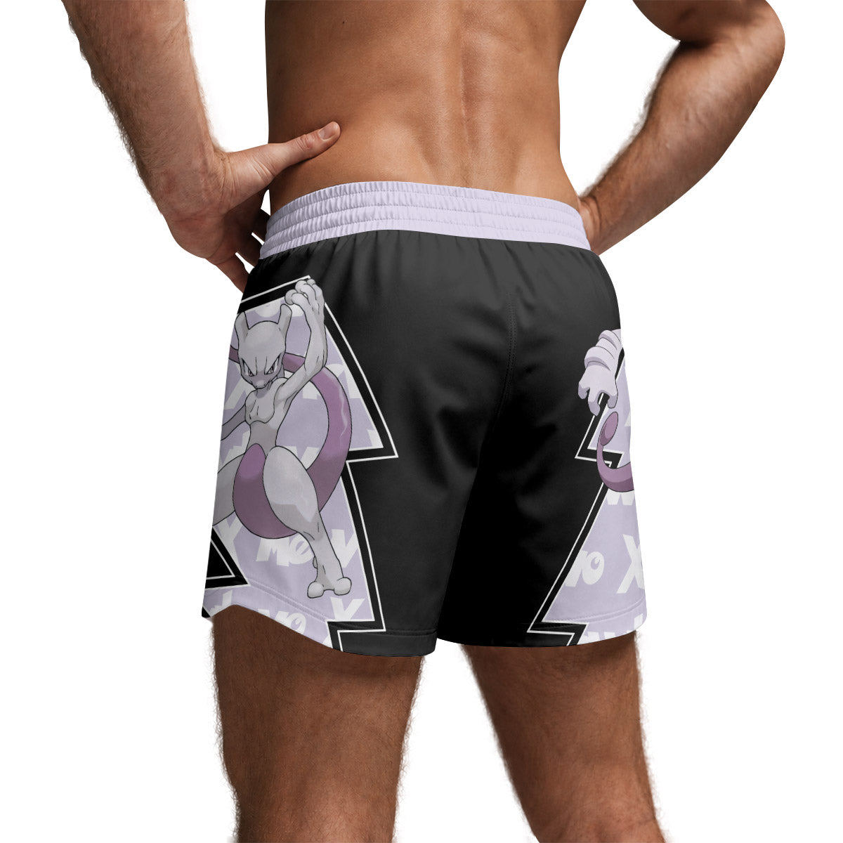 Pokemon Mega Mewtwo Grappling Shorts