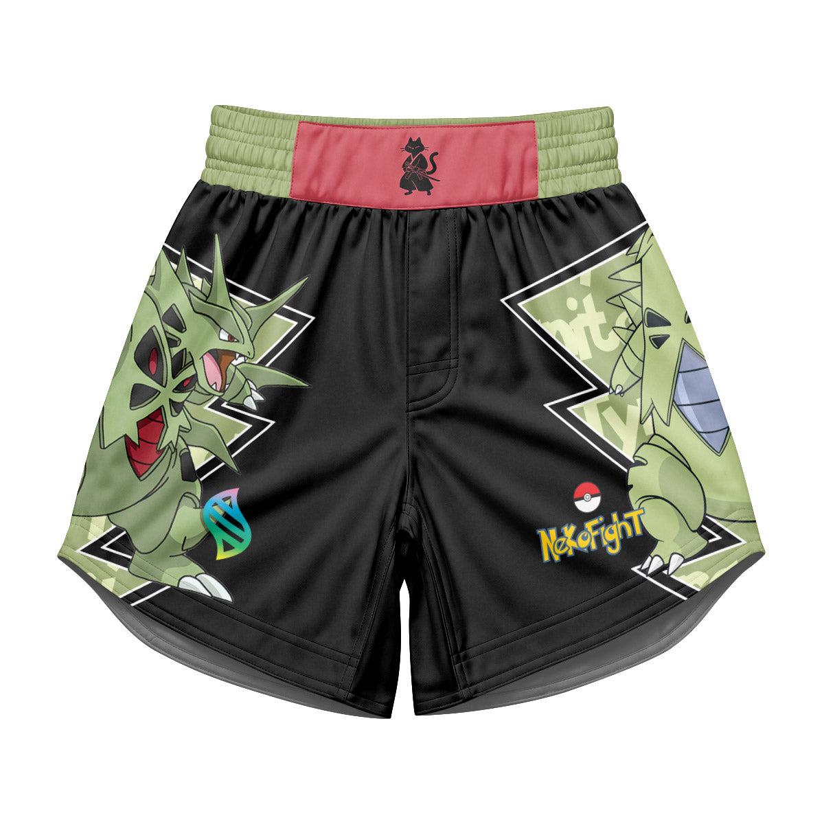 Pokemon Mega Tyranitar Kids Grappling Shorts