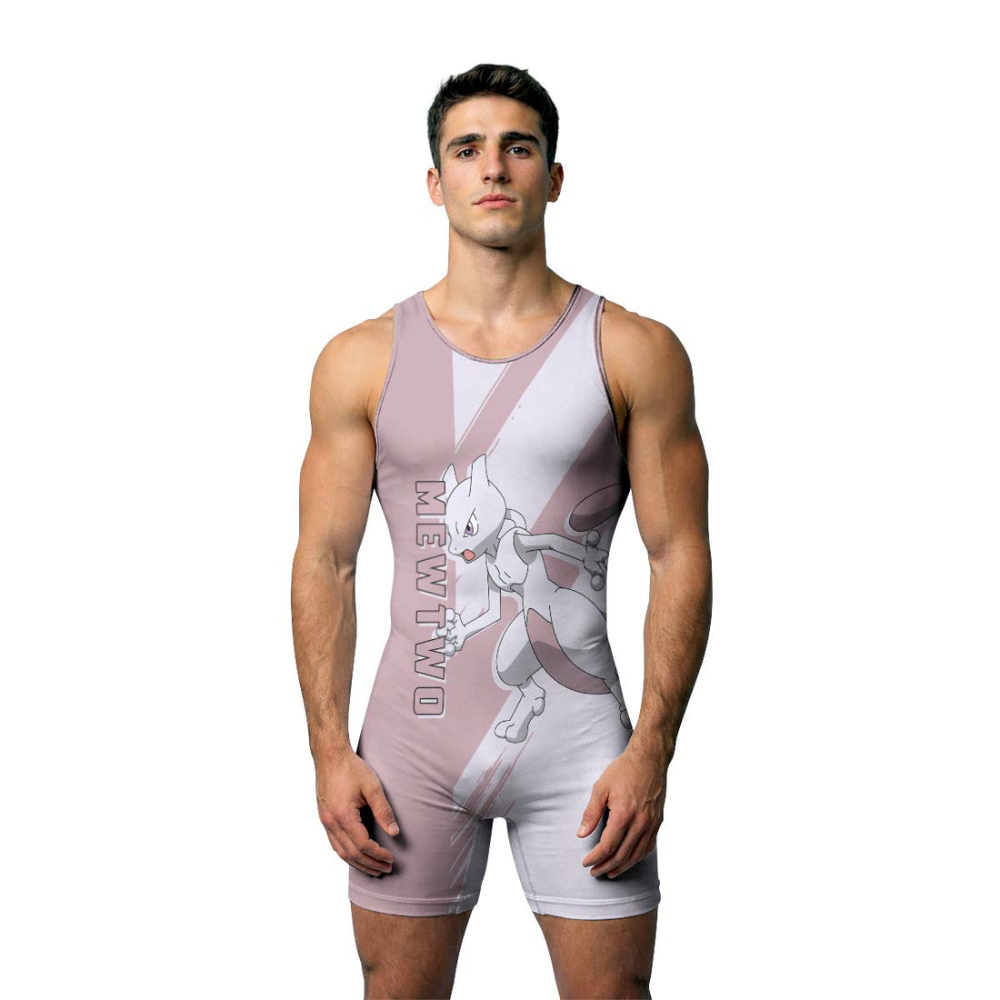 Pokemon Mewtwo Wrestling Singlet