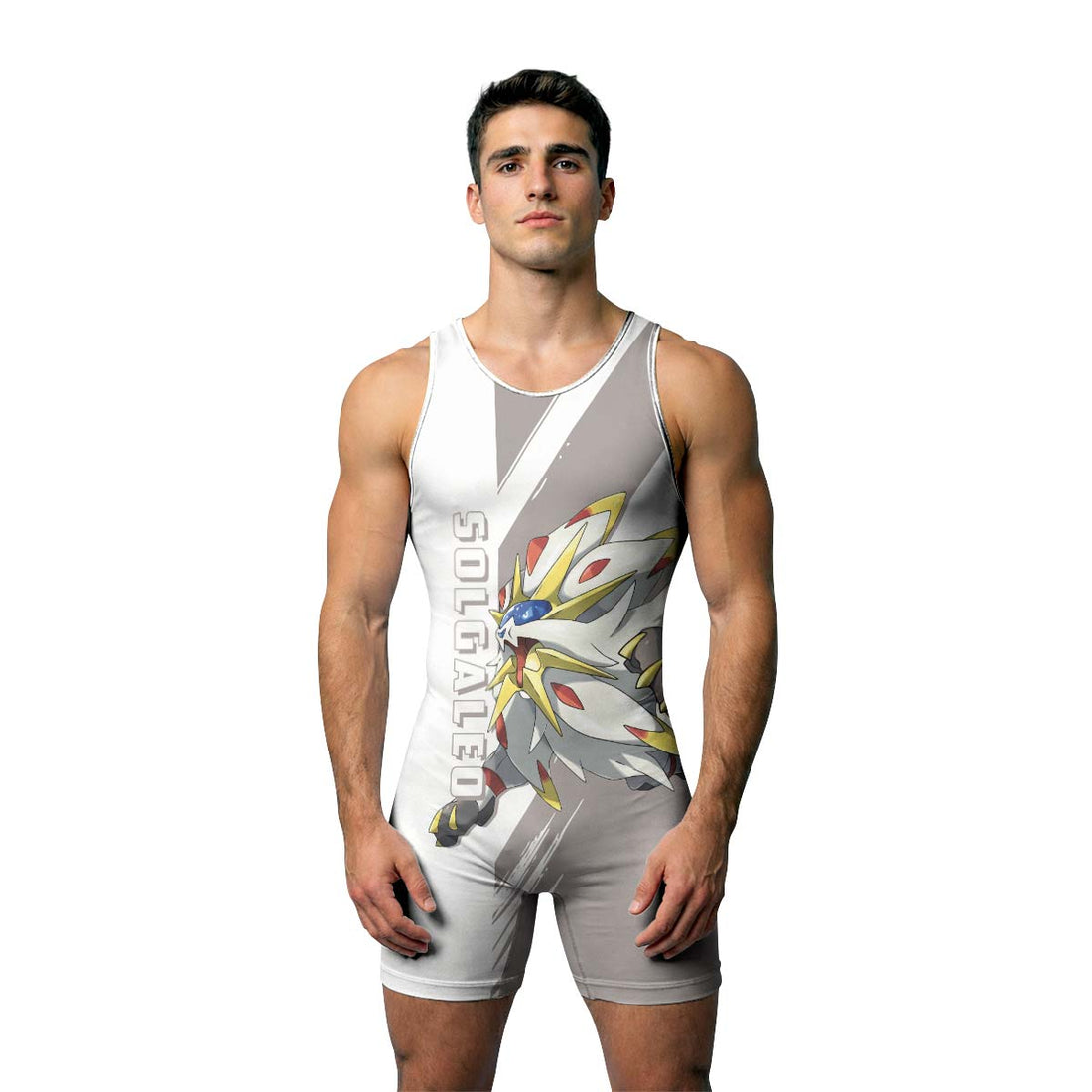 Pokemon Solgaleo Wrestling Singlet