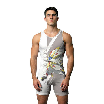 Pokemon Solgaleo Wrestling Singlet