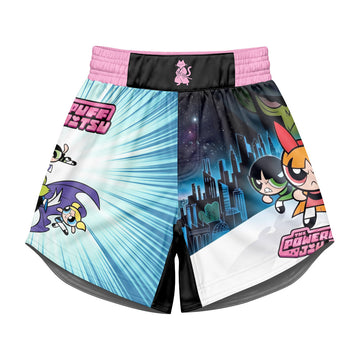 Powerpuff Girls BJJ Kids Grappling Shorts