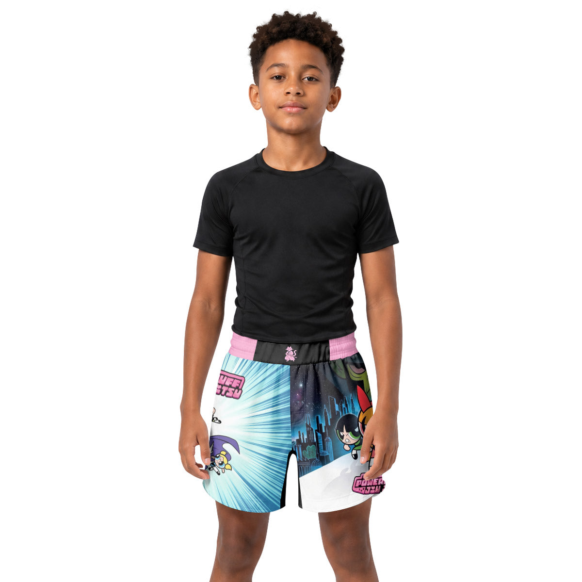 Powerpuff Girls BJJ Kids Grappling Shorts