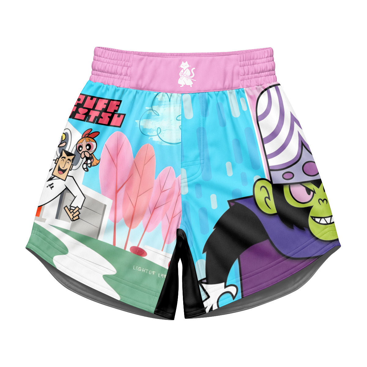 Powerpuff Girls Jiu Jitsu Kids Grappling Shorts