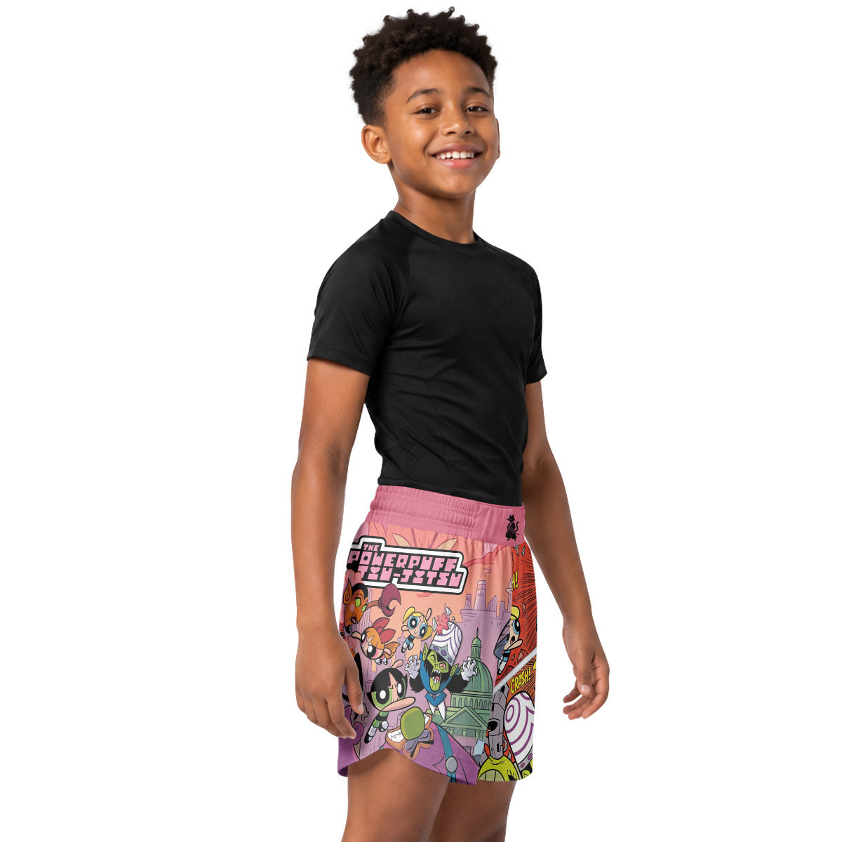 Powerpuff Girls Kids Grappling Shorts