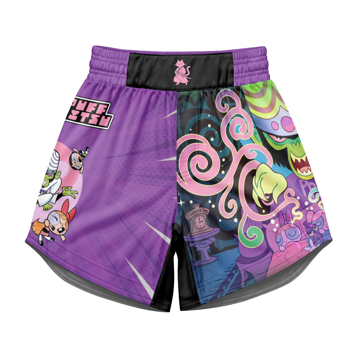Powerpuff Girls Mastermind Kids Grappling Shorts