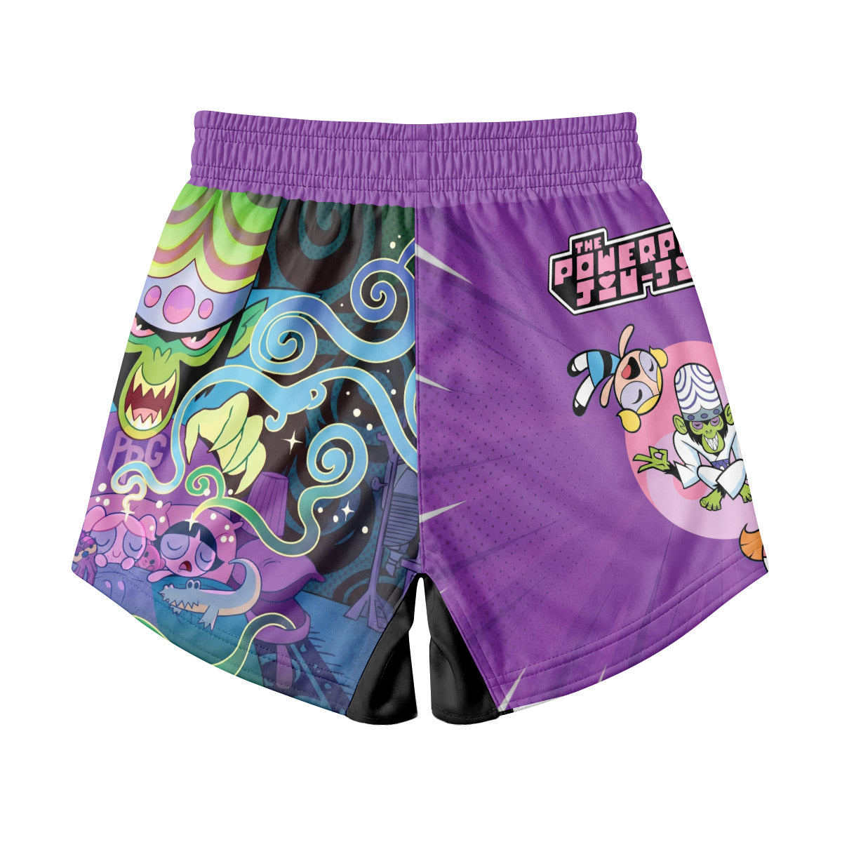 Powerpuff Girls Mastermind Kids Grappling Shorts