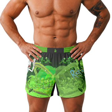 Rick And Morty Grappling Shorts