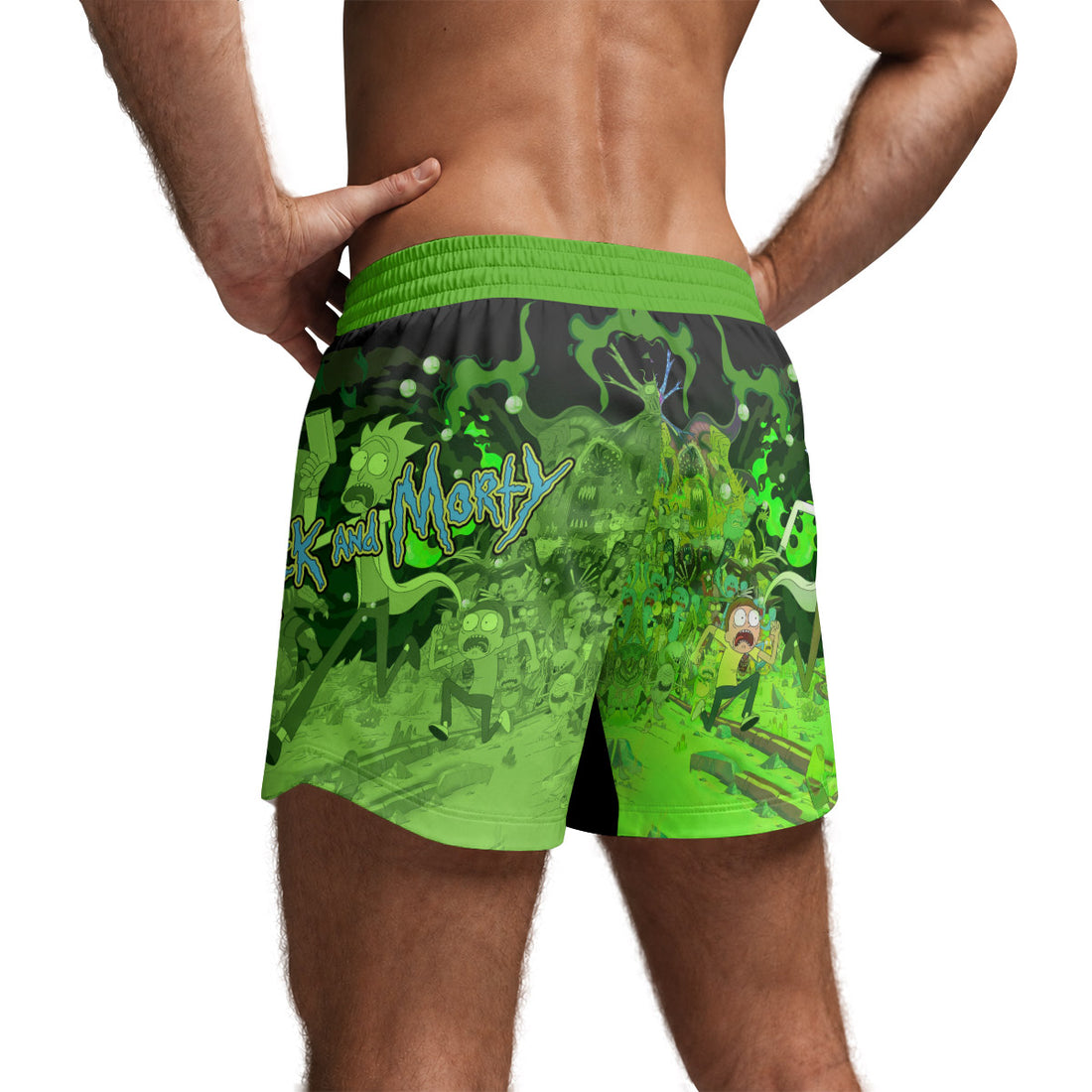 Rick And Morty Grappling Shorts