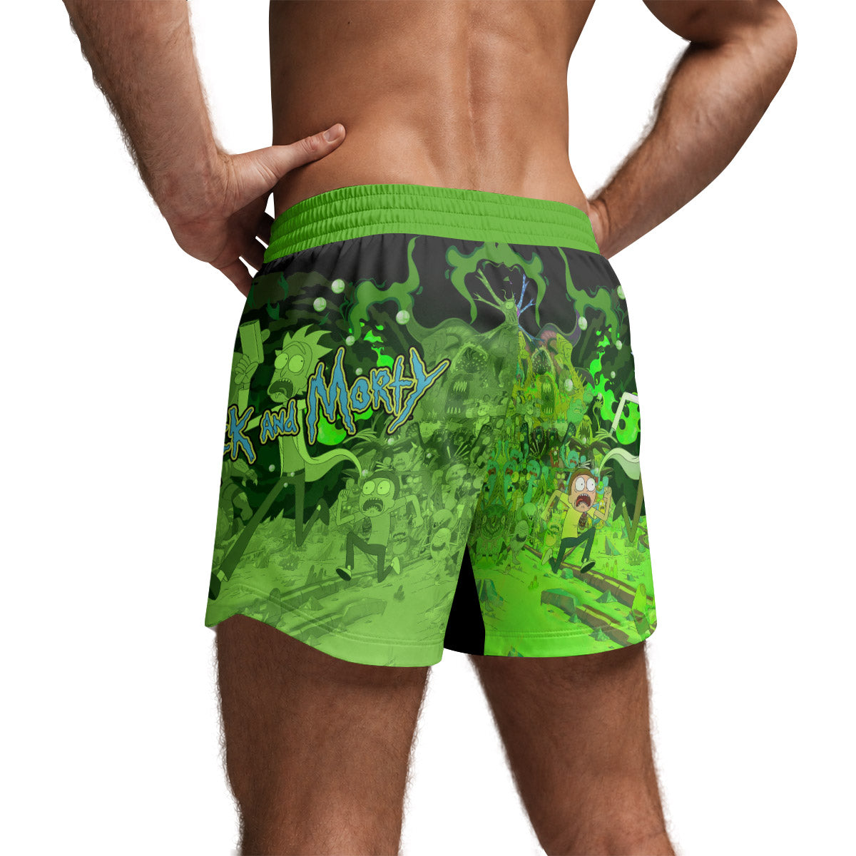 Rick And Morty Grappling Shorts