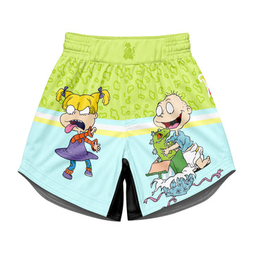 Rugrats Angelica And Tommy Kids Grappling Shorts