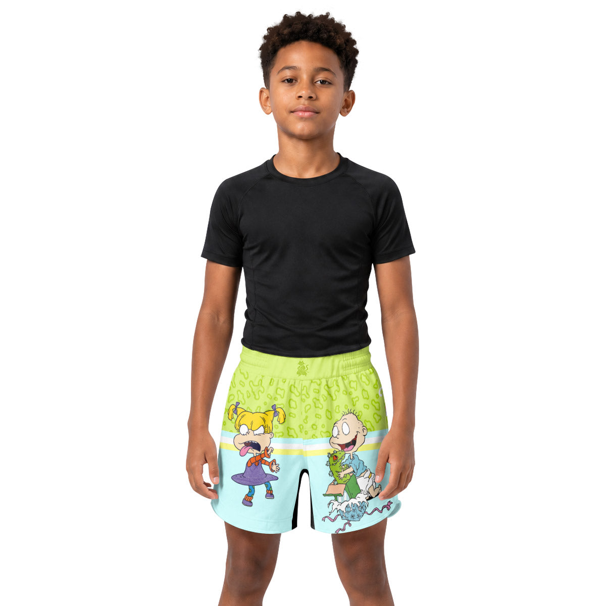 Rugrats Angelica And Tommy Kids Grappling Shorts