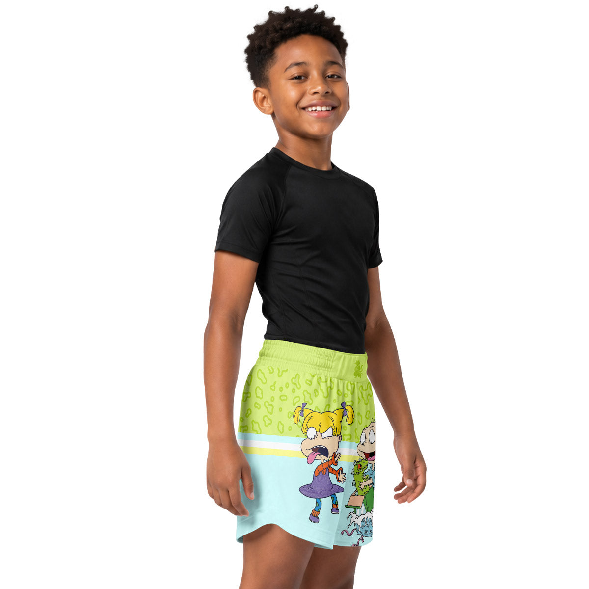 Rugrats Angelica And Tommy Kids Grappling Shorts
