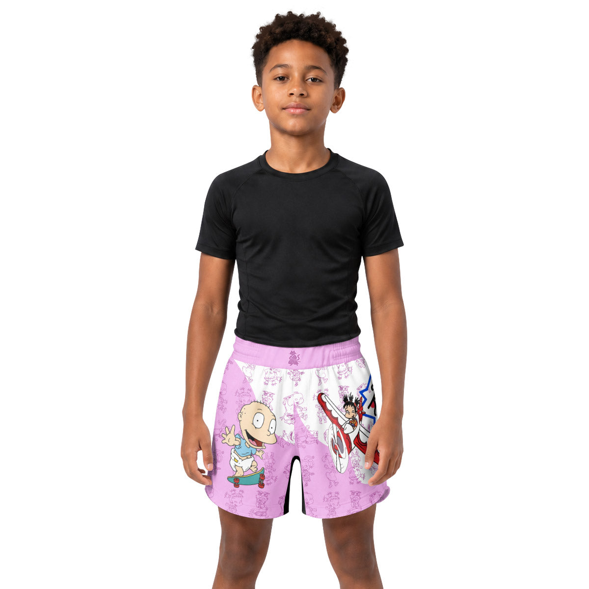 Rugrats Kimi And Tommy Kids Grappling Shorts