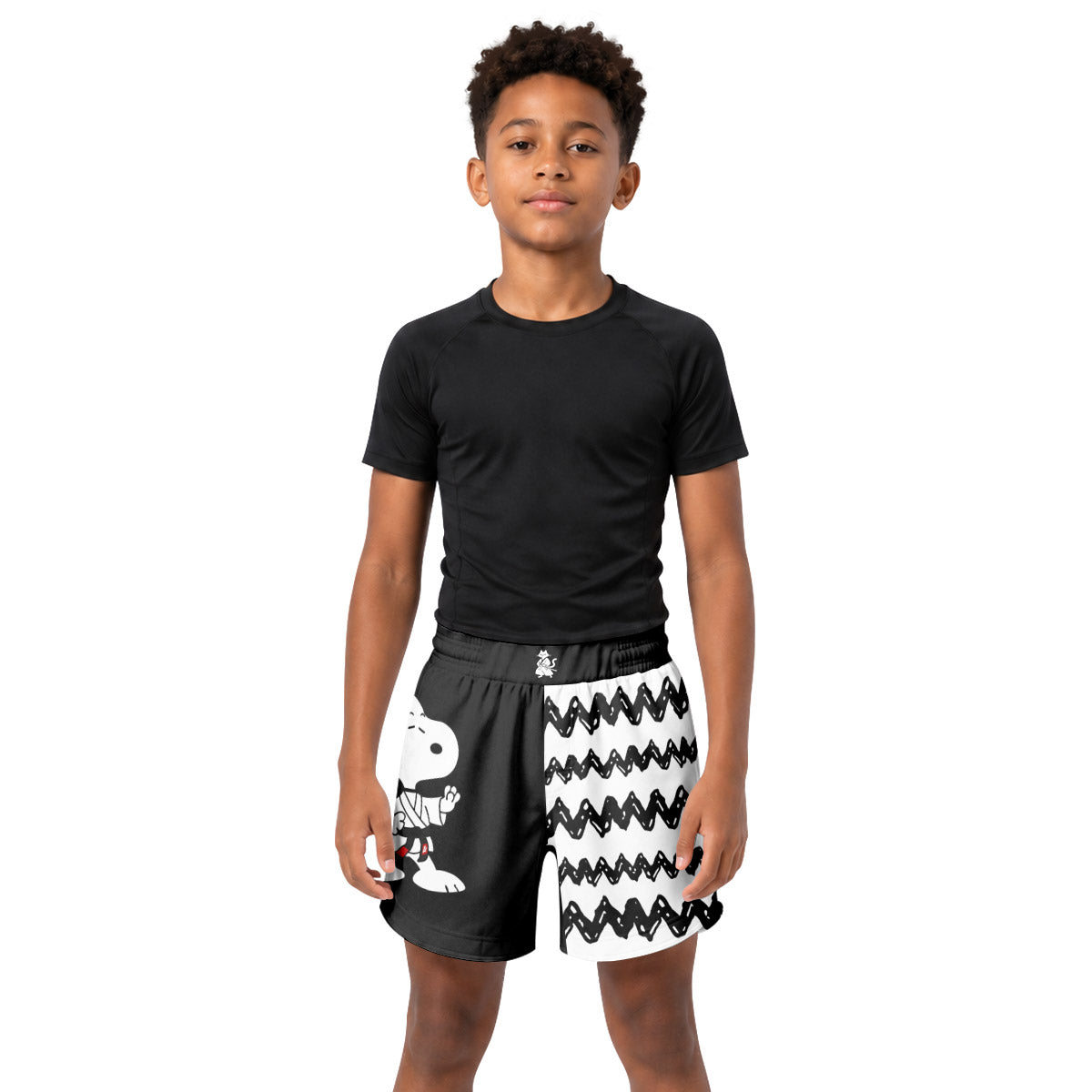Snoopy Brazilian Jiu Jitsu Kids Grappling Shorts