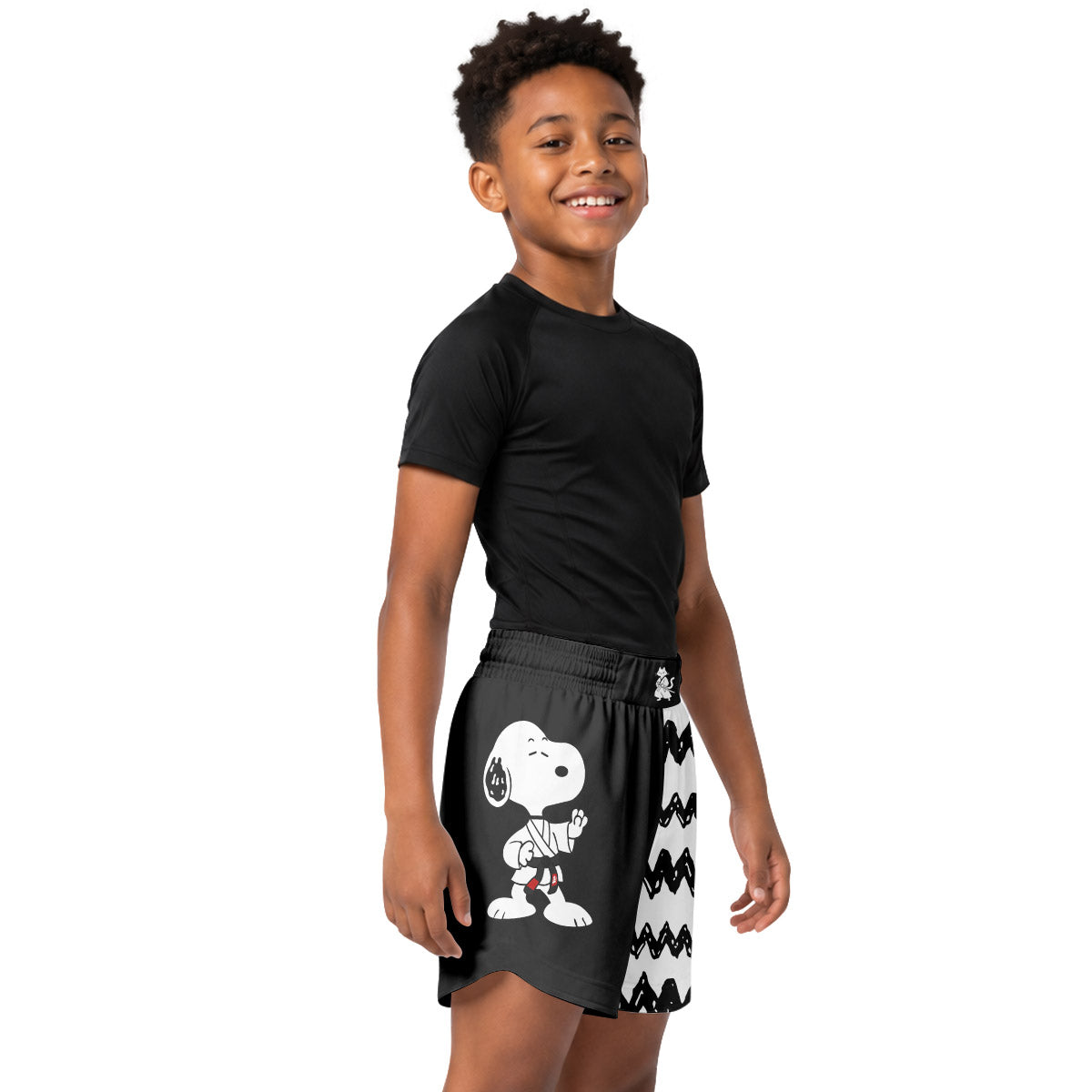 Snoopy Brazilian Jiu Jitsu Kids Grappling Shorts