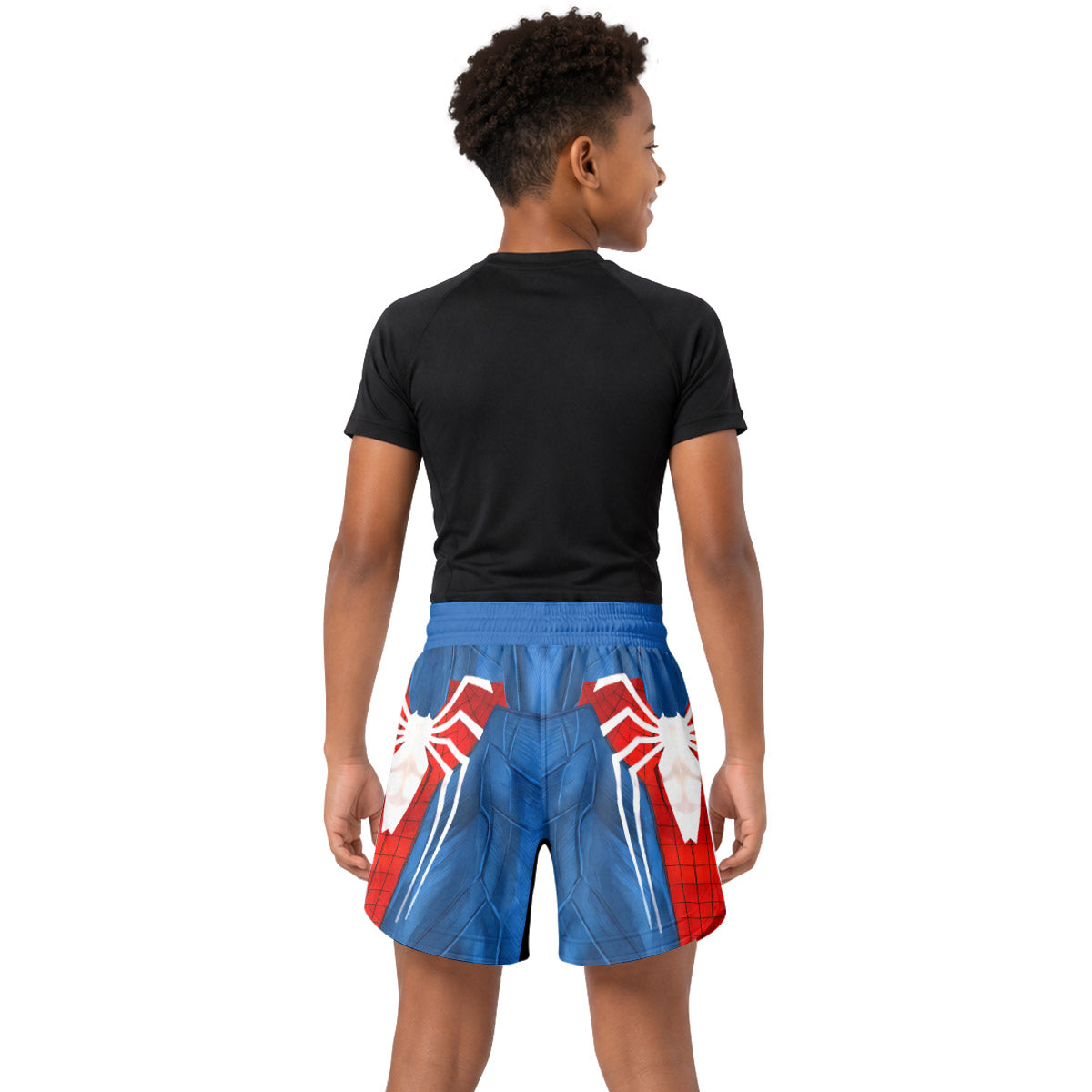 Spider Man Advanced Suit Kids Grappling Shorts