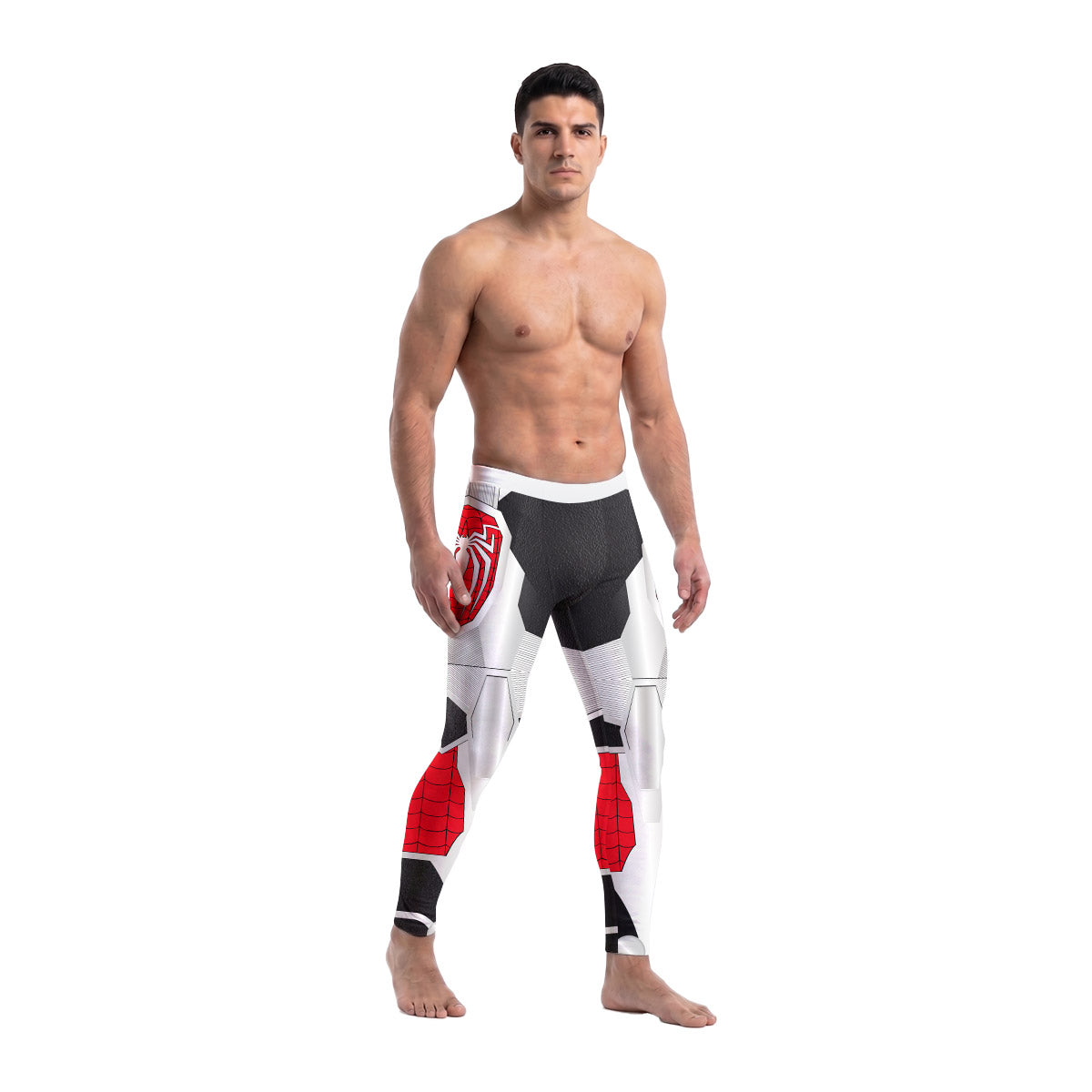 Spider Man Armored Advanced Suit Men's Compression Leggings