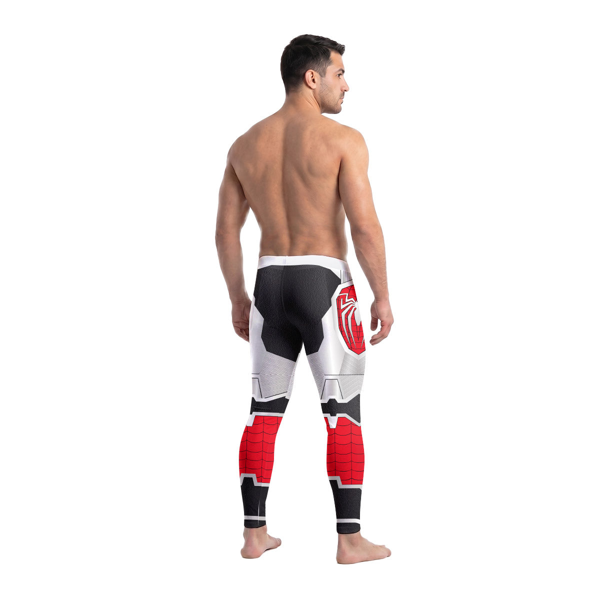 Spider Man Armored Advanced Suit Men's Compression Leggings